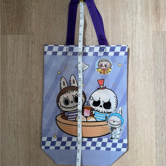Purple Labubu Cartoon re-useable Gift Bag - Picture 2 of 2